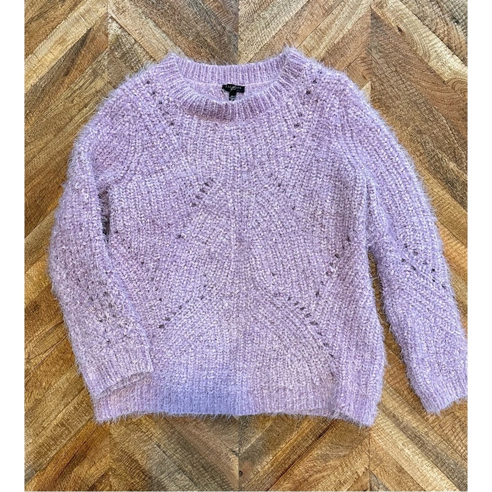 Talbots: Fuzzy Knit Sweater